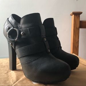 True religion leather heels